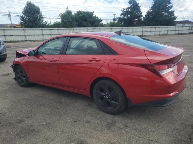  HYUNDAI ELANTRA 2022 Бордовий