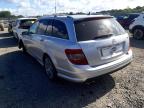 2011 MERCEDES BENZ C250 BLUEE for sale at Copart WOLVERHAMPTON