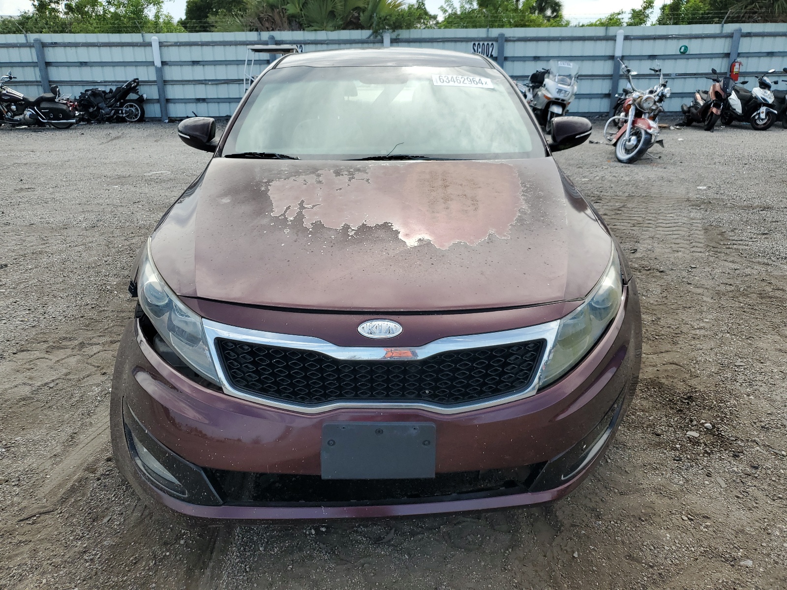 2013 Kia Optima Lx vin: 5XXGM4A74DG183347