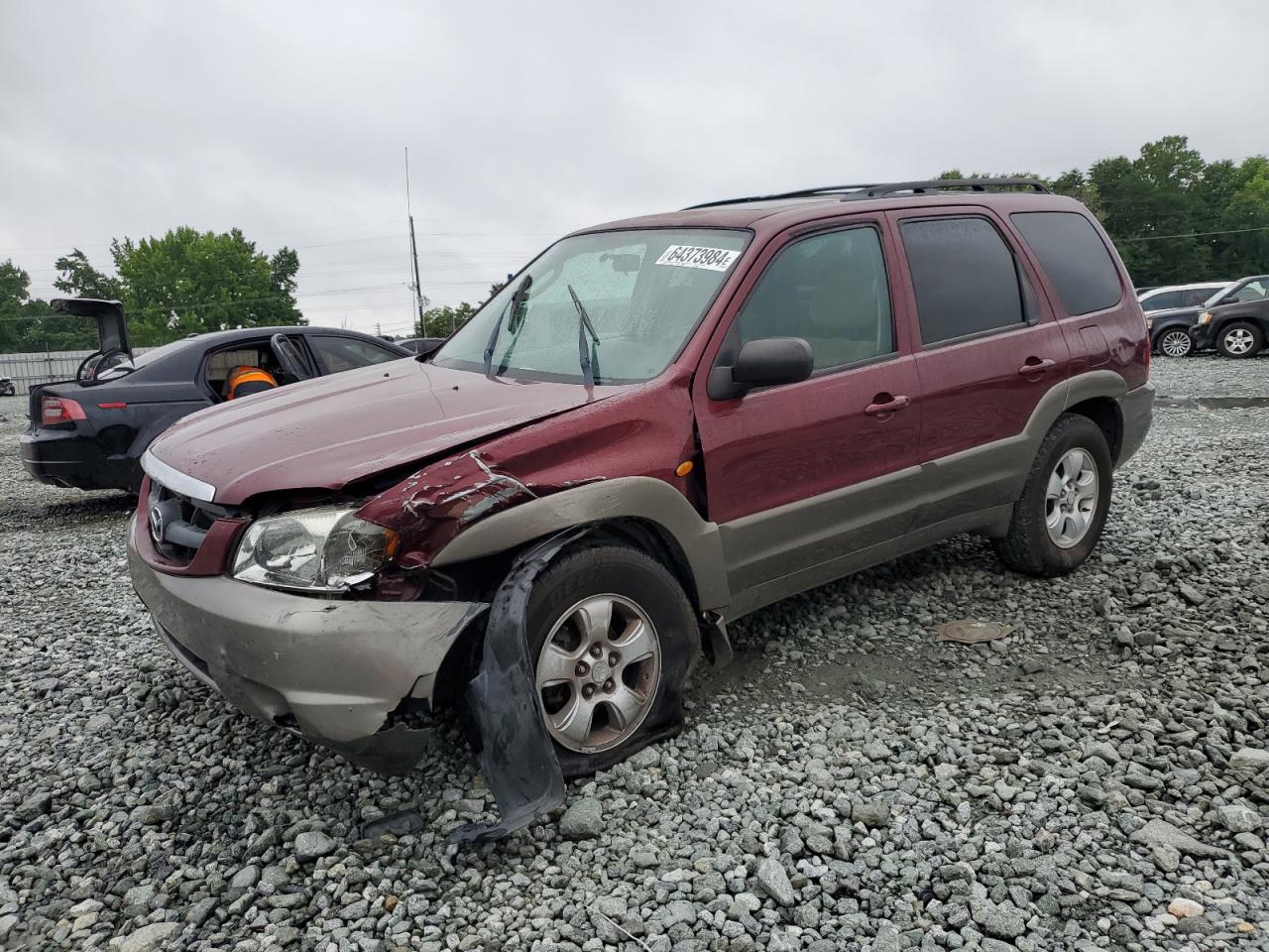 2003 Mazda Tribute Lx VIN: 4F2YZ04183KM56011 Lot: 64373984