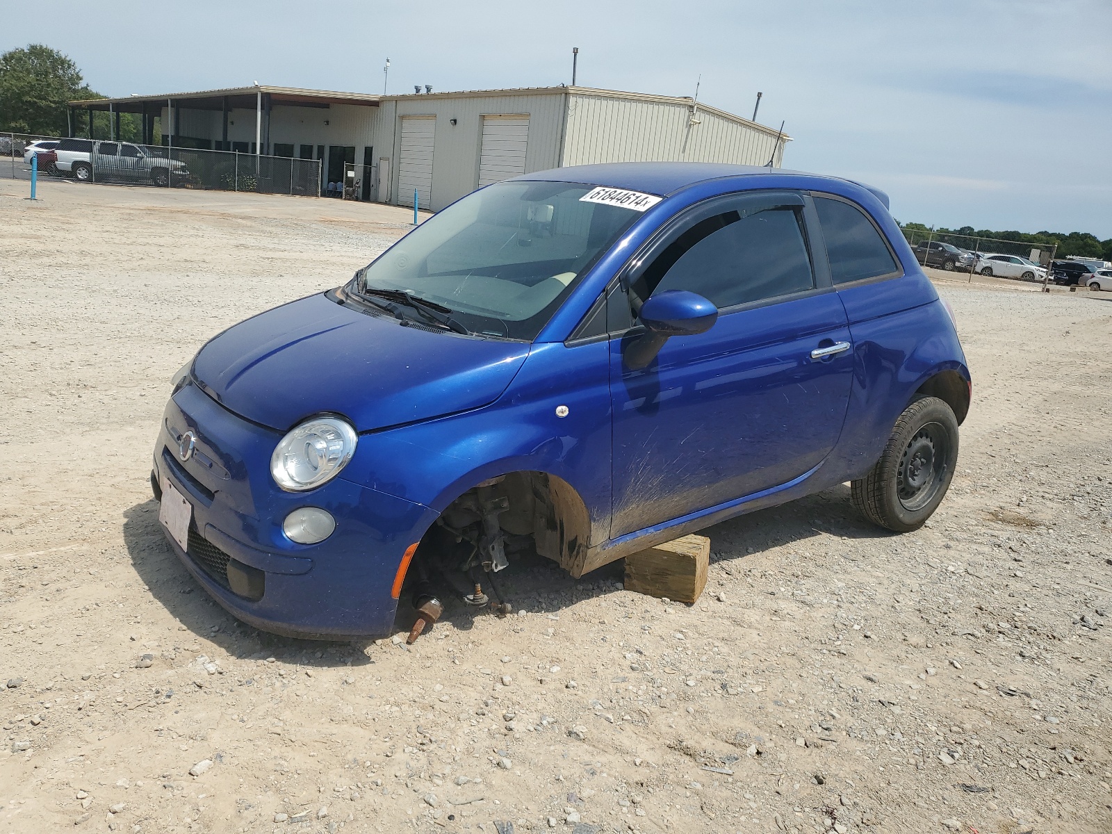 2013 Fiat 500 Pop vin: 3C3CFFAR2DT529166