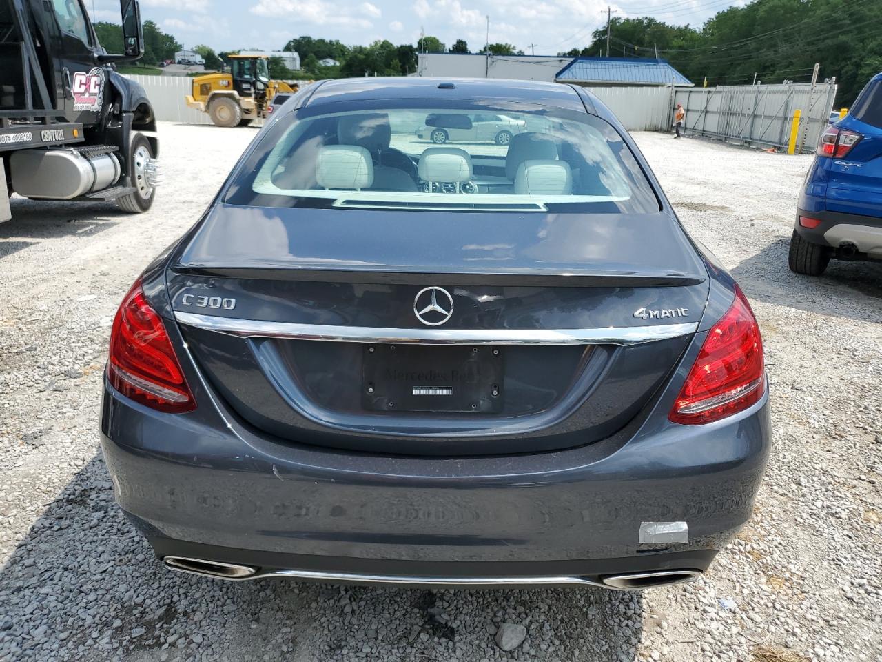 2016 Mercedes-Benz C 300 4Matic VIN: 55SWF4KB2GU134405 Lot: 62221354