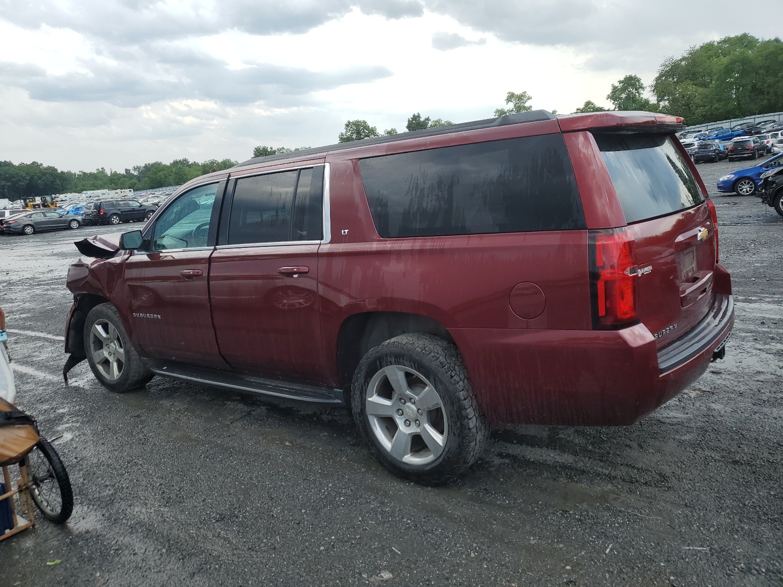 1GNSKHKC8HR254840 2017 Chevrolet Suburban K1500 Lt