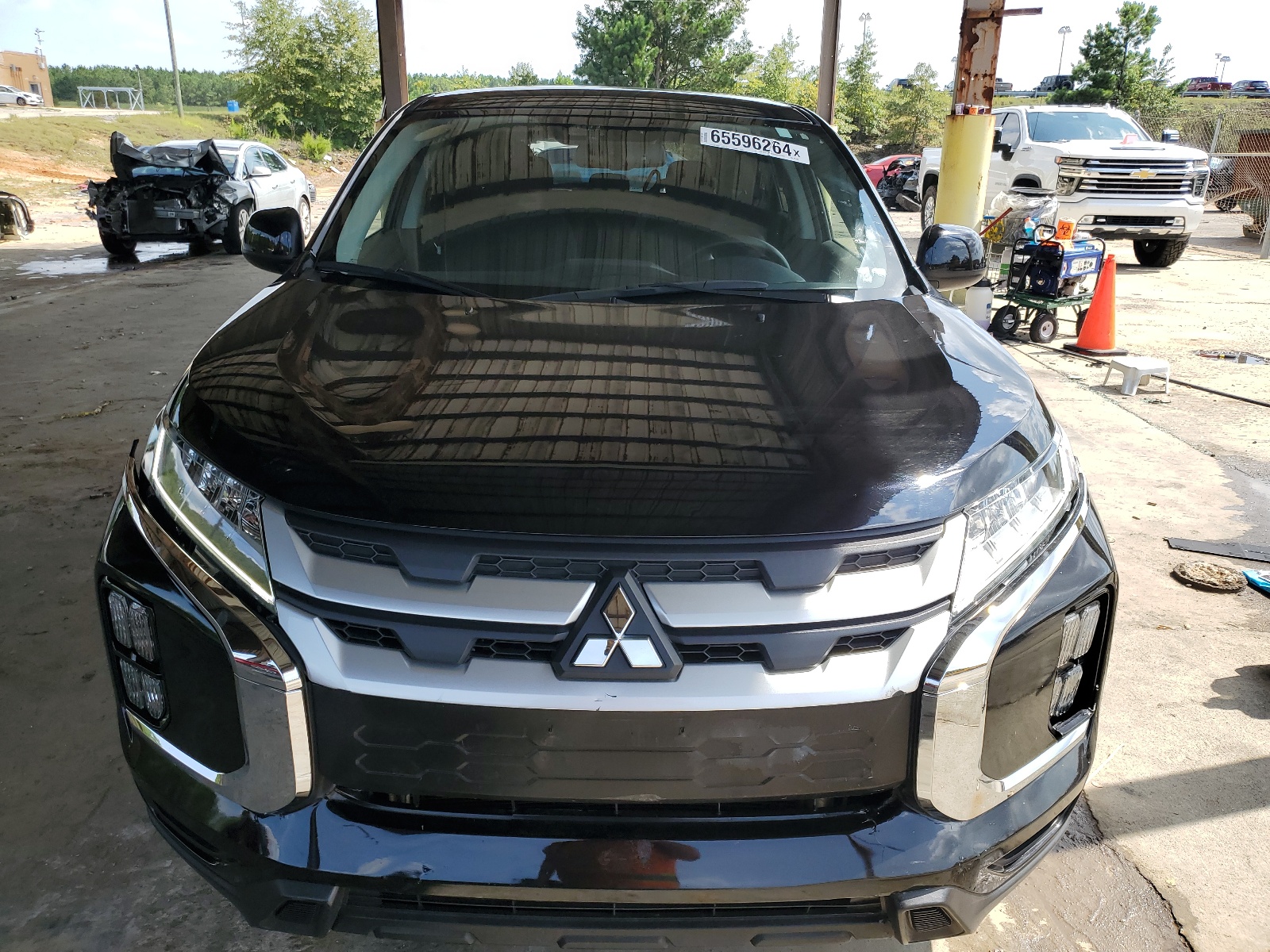 2021 Mitsubishi Outlander Sport Es vin: JA4ARUAU1MU011987