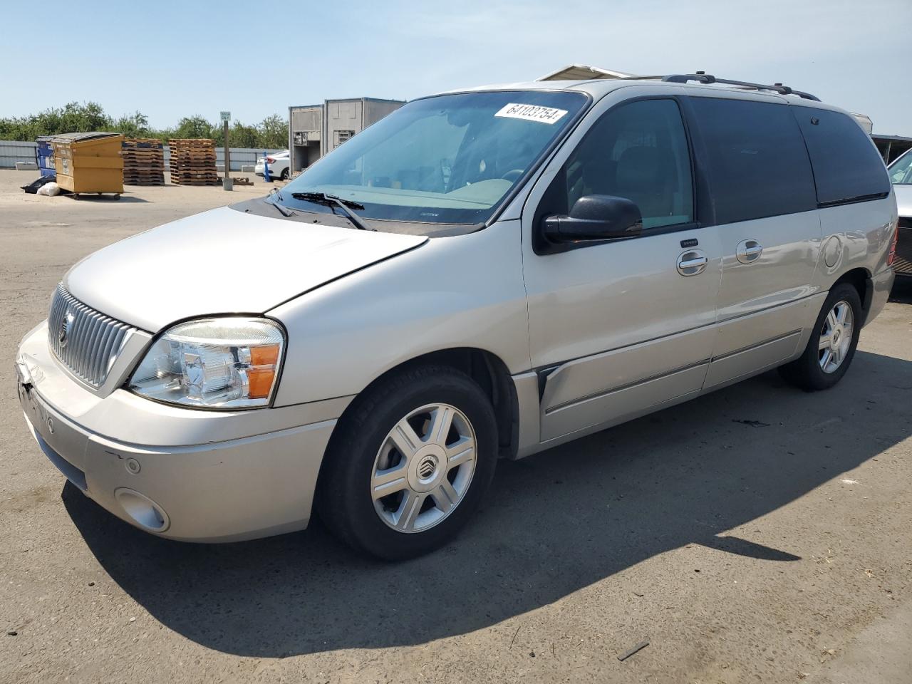 2004 Mercury Monterey VIN: 2MRDA20264BJ16218 Lot: 64103754