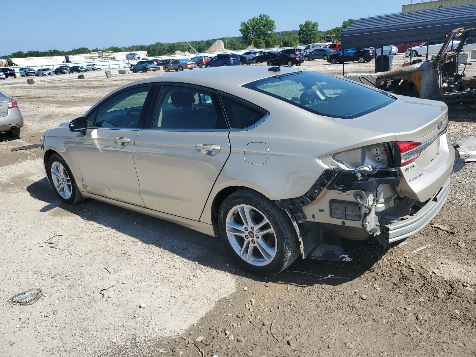 2018 Ford Fusion Se vin: 3FA6P0H71JR198179