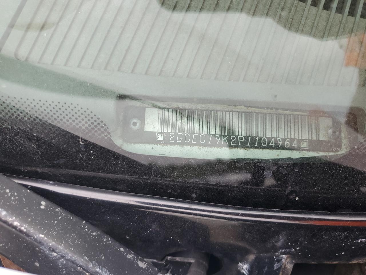 1993 Chevrolet Gmt-400 C1500 VIN: 2GCEC19K2P1104964 Lot: 61405604