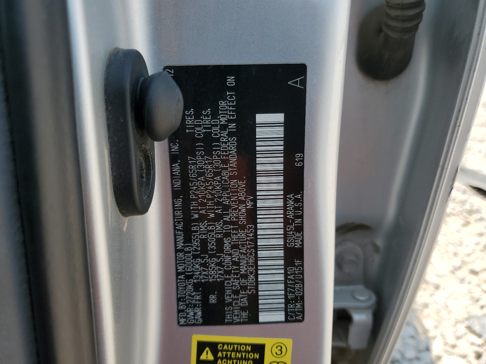 5TDBK3EH6CS171453 2012 Toyota Highlander Base