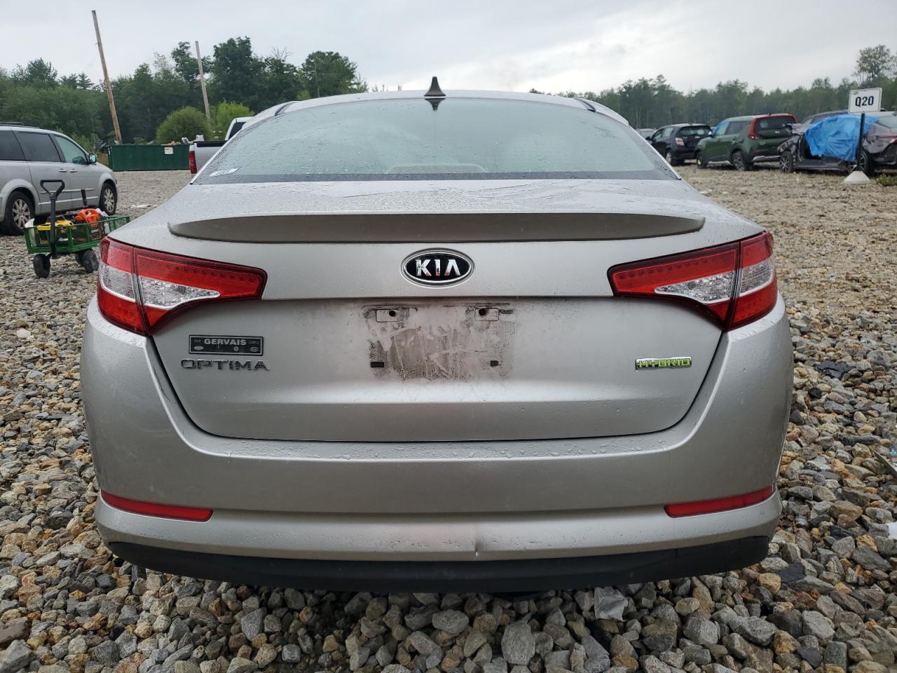 2012 Kia Optima Hybrid VIN: KNAGM4AD8C5011800 Lot: 64429944