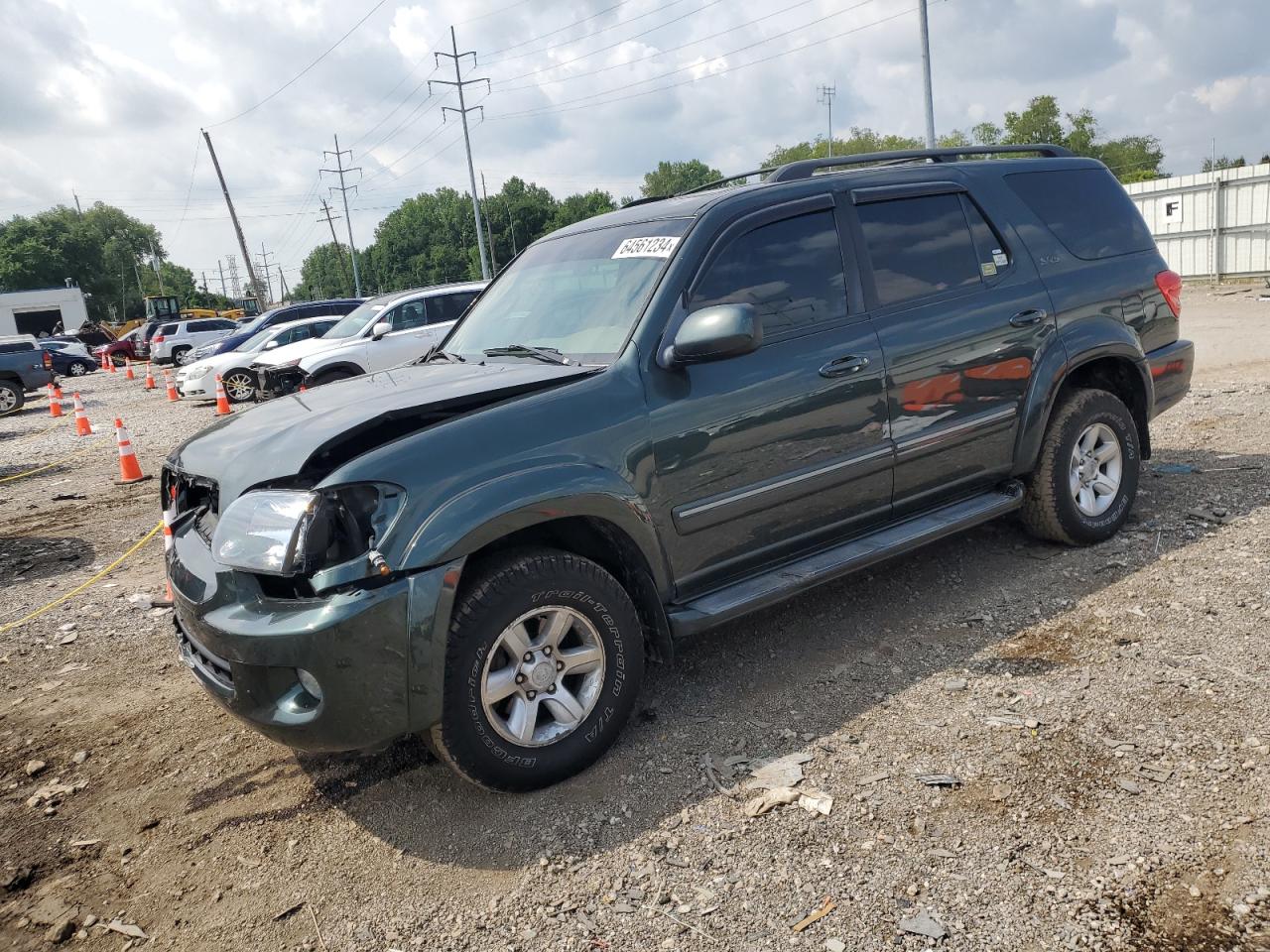 2007 Toyota Sequoia Sr5 VIN: 5TDBT44A87S287573 Lot: 64561234