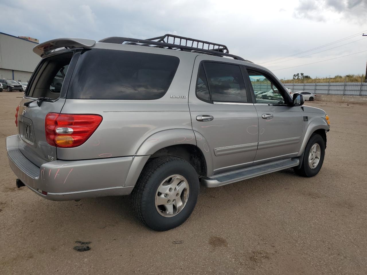 2001 Toyota Sequoia Limited VIN: 5TDZT38A21S023808 Lot: 61744204