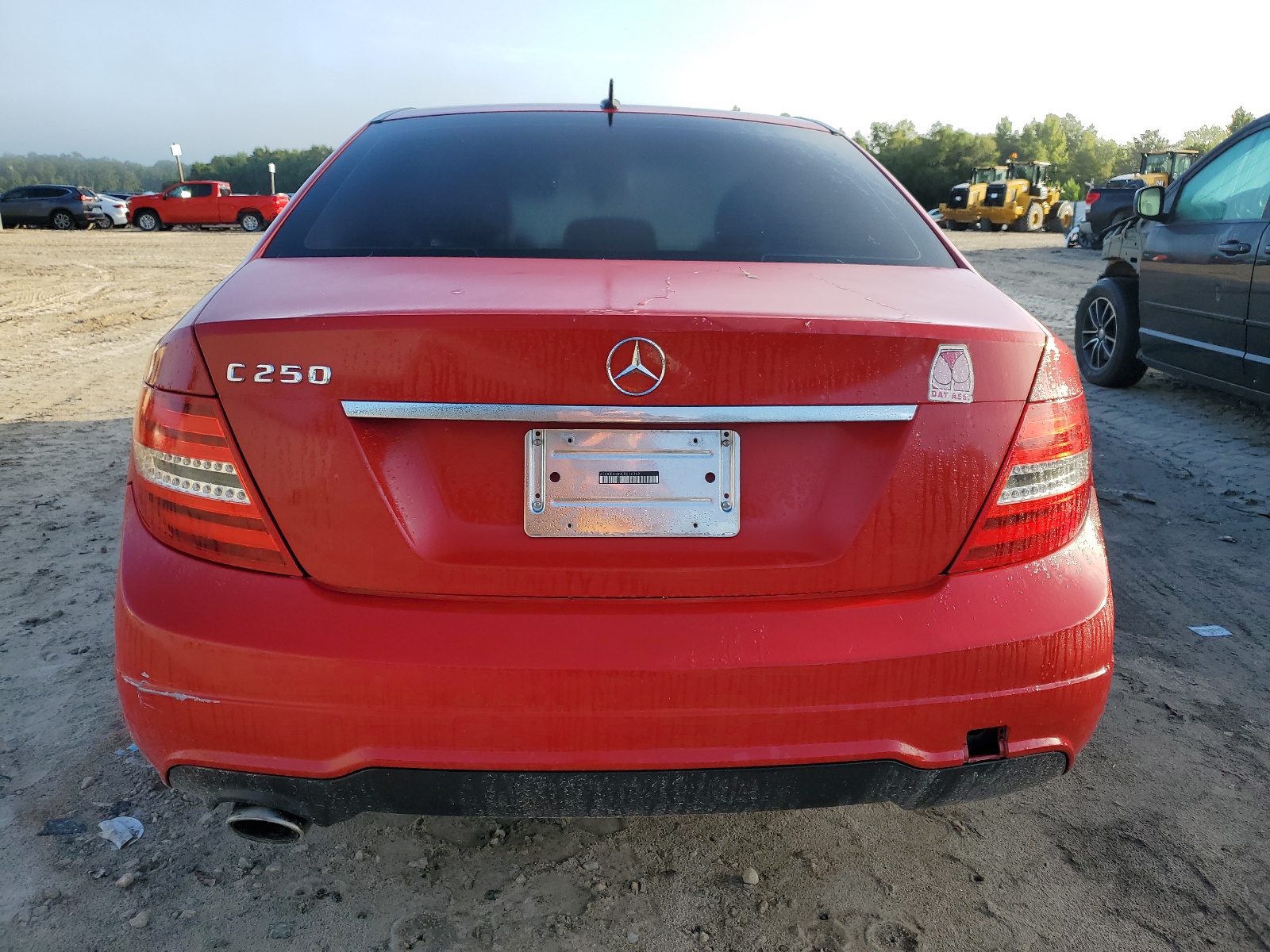 2012 Mercedes-Benz C 250 vin: WDDGF4HB9CR236369