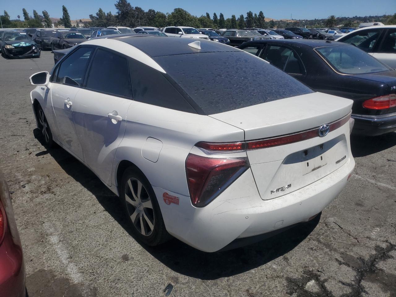 2017 Toyota Mirai VIN: JTDBVRBD9HA002334 Lot: 63306204