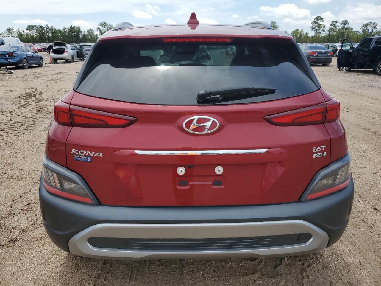 2023 Hyundai Kona Limited VIN: KM8K5CA39PU052049 Lot: 63431124