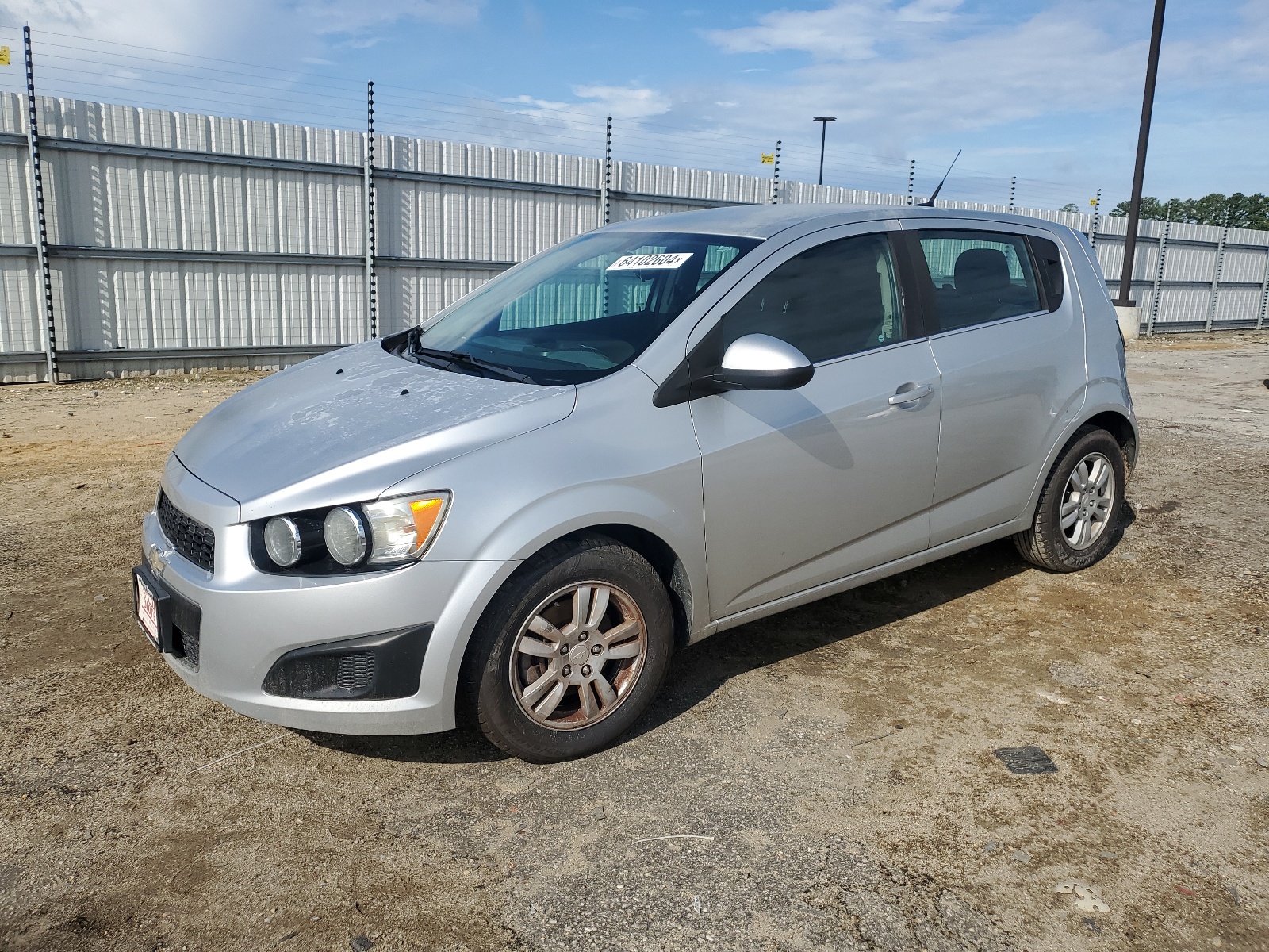 2014 Chevrolet Sonic Lt vin: 1G1JC6SH6E4220771