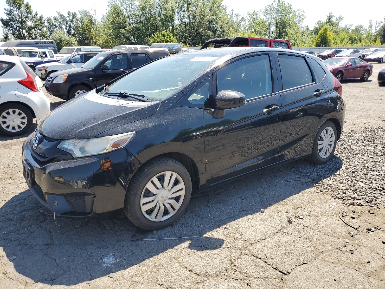 2016 Honda Fit Lx vin: JHMGK5H50GX026104