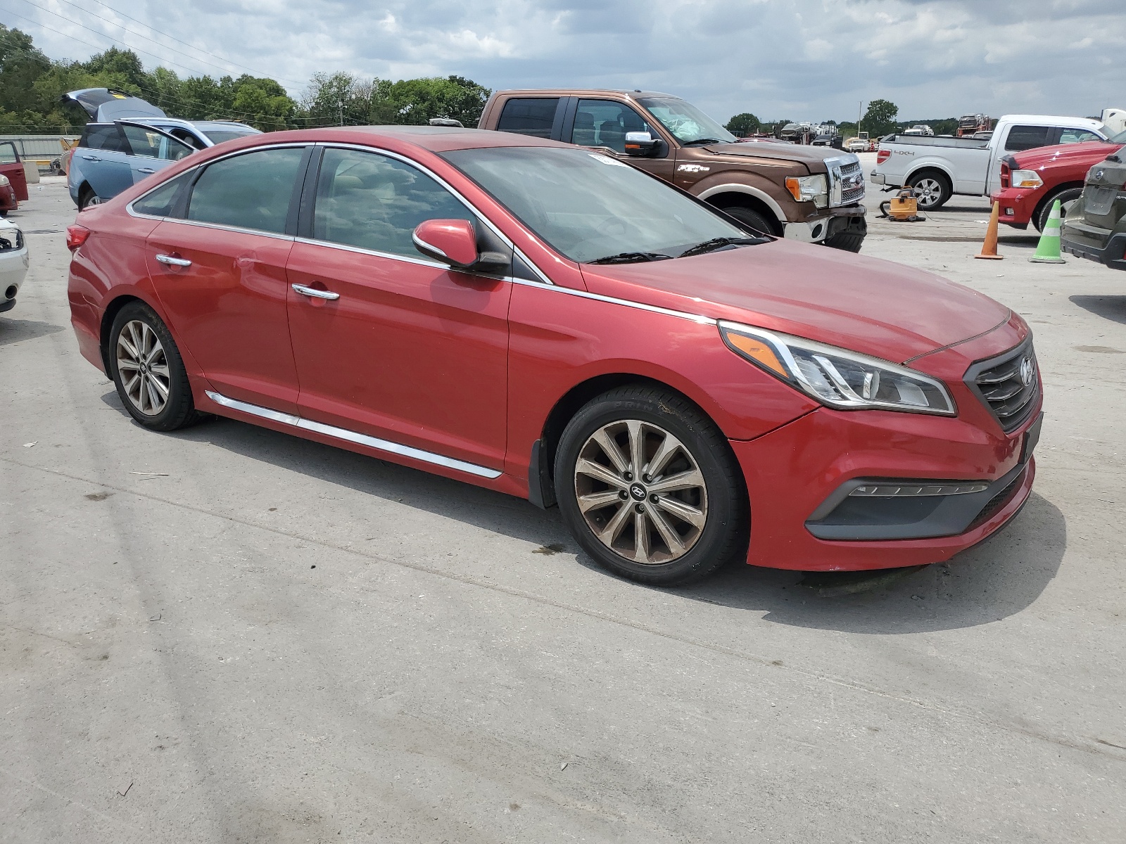 5NPE34AF2HH468432 2017 Hyundai Sonata Sport