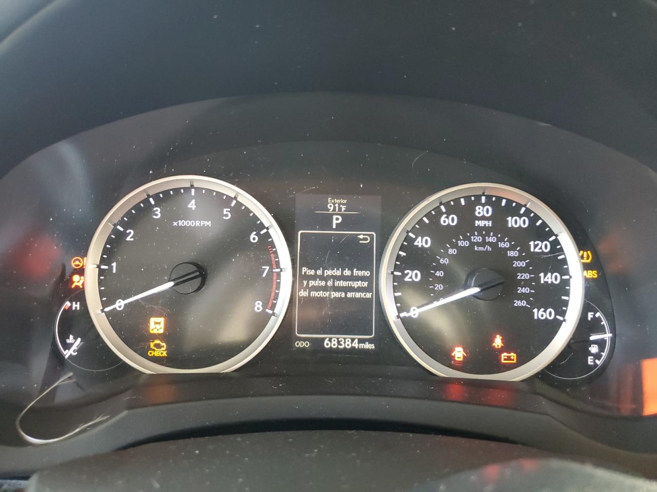 2014 Lexus Is 250 VIN: JTHBF1D25E5037529 Lot: 61943754