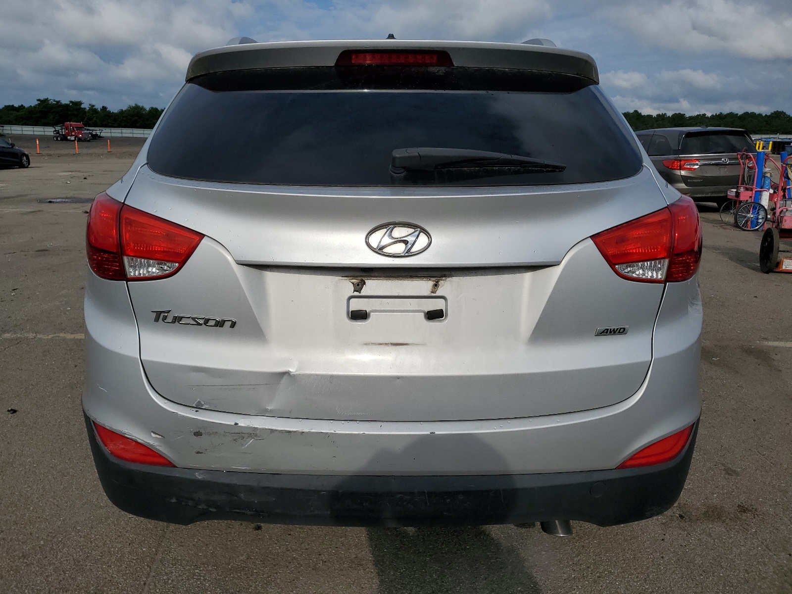 KM8JUCAG7EU799387 2014 Hyundai Tucson Gls