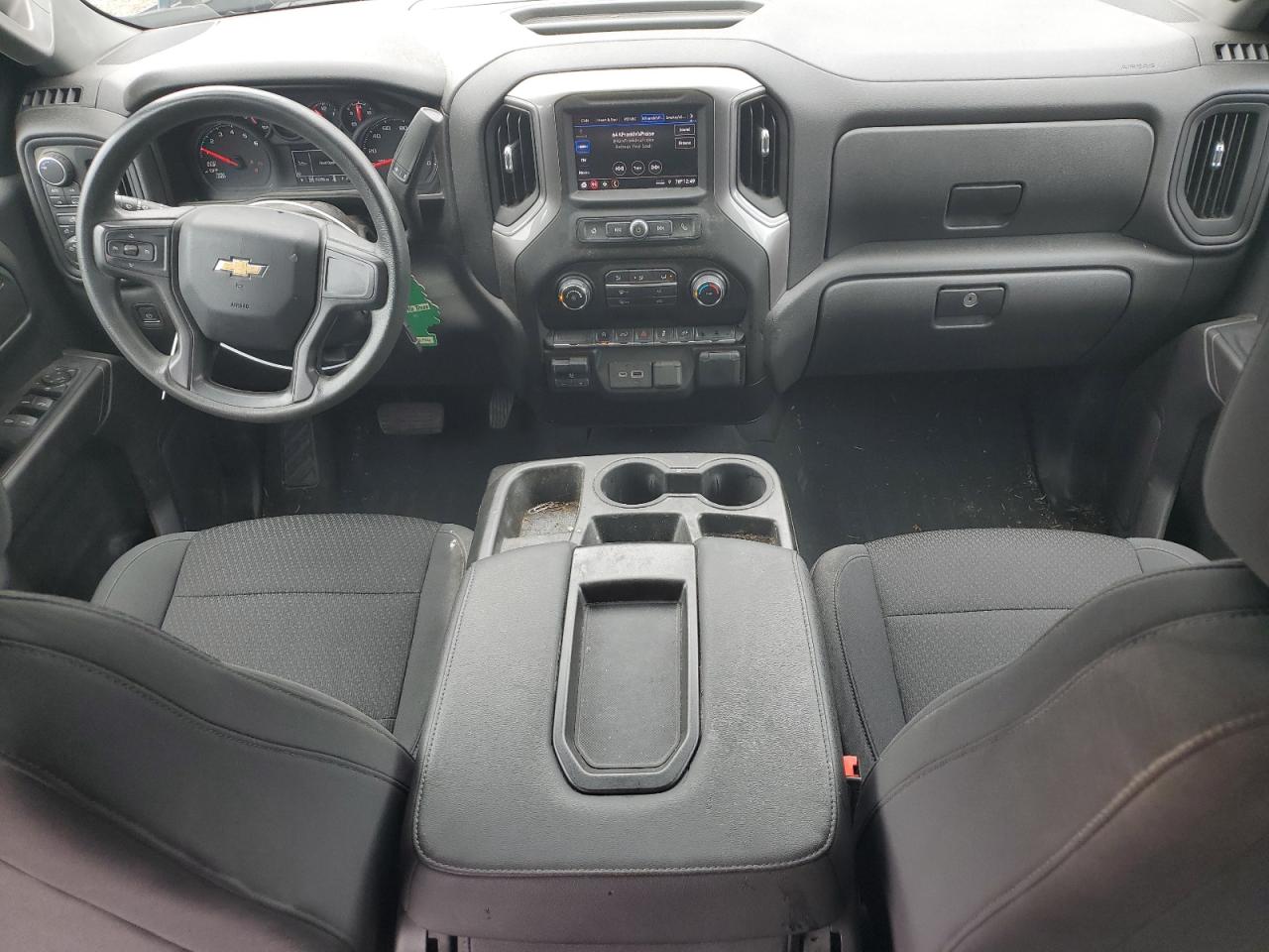 2021 Chevrolet Silverado K1500 Custom VIN: 3GCPYBEK0MG163732 Lot: 65382954