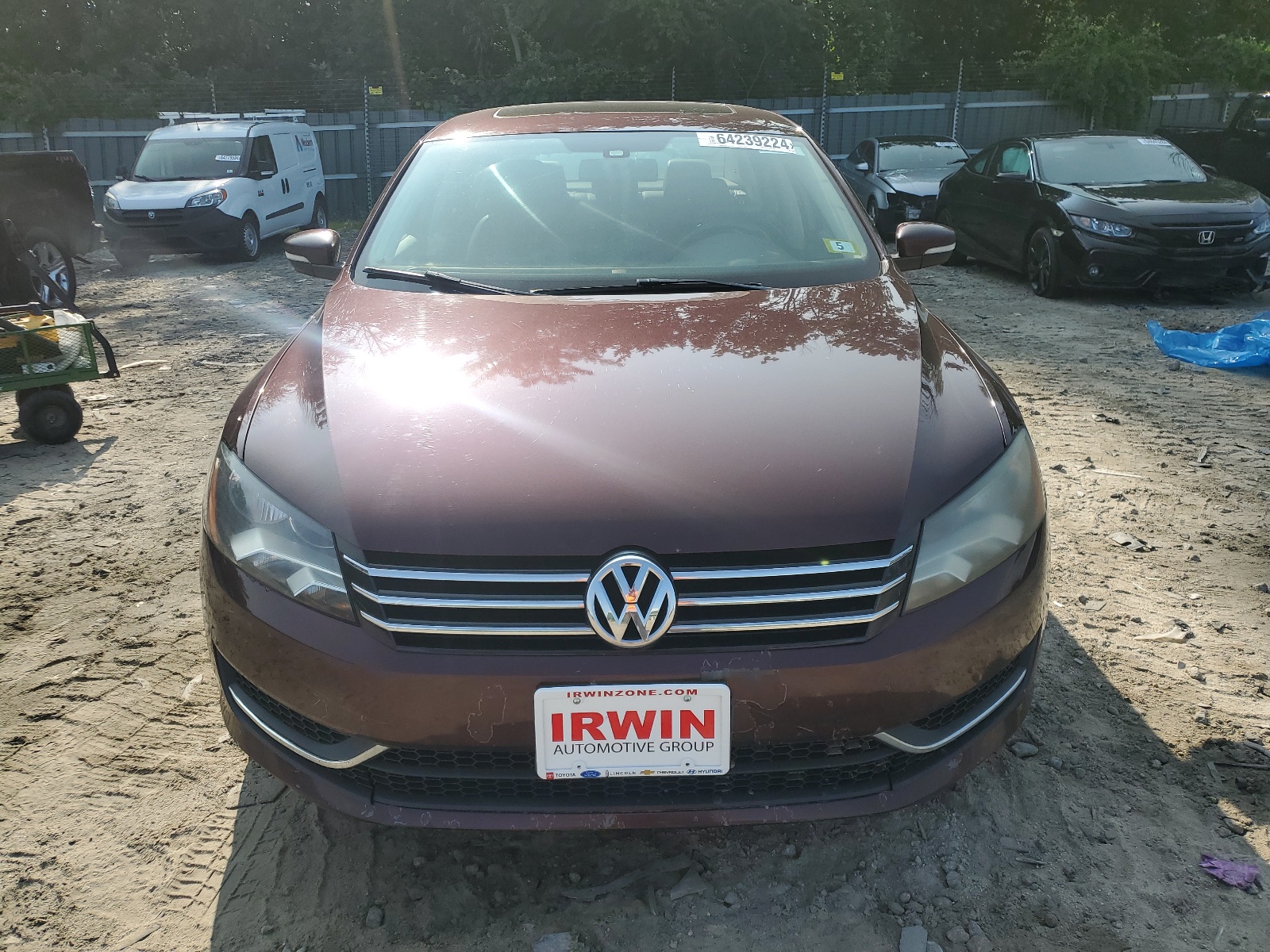 2013 Volkswagen Passat Se vin: 1VWBP7A38DC045467