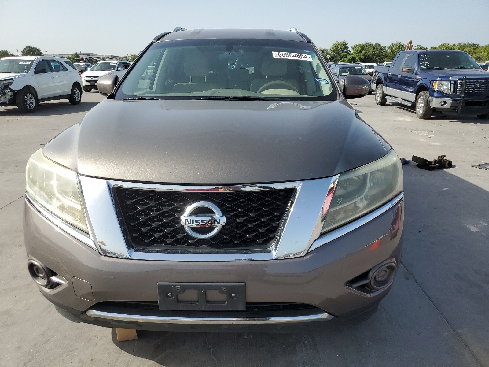 2014 Nissan Pathfinder S vin: 5N1AR2MN5EC664467