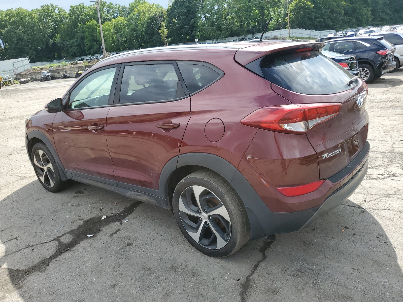 2016 Hyundai Tucson Limited vin: KM8J3CA29GU160440