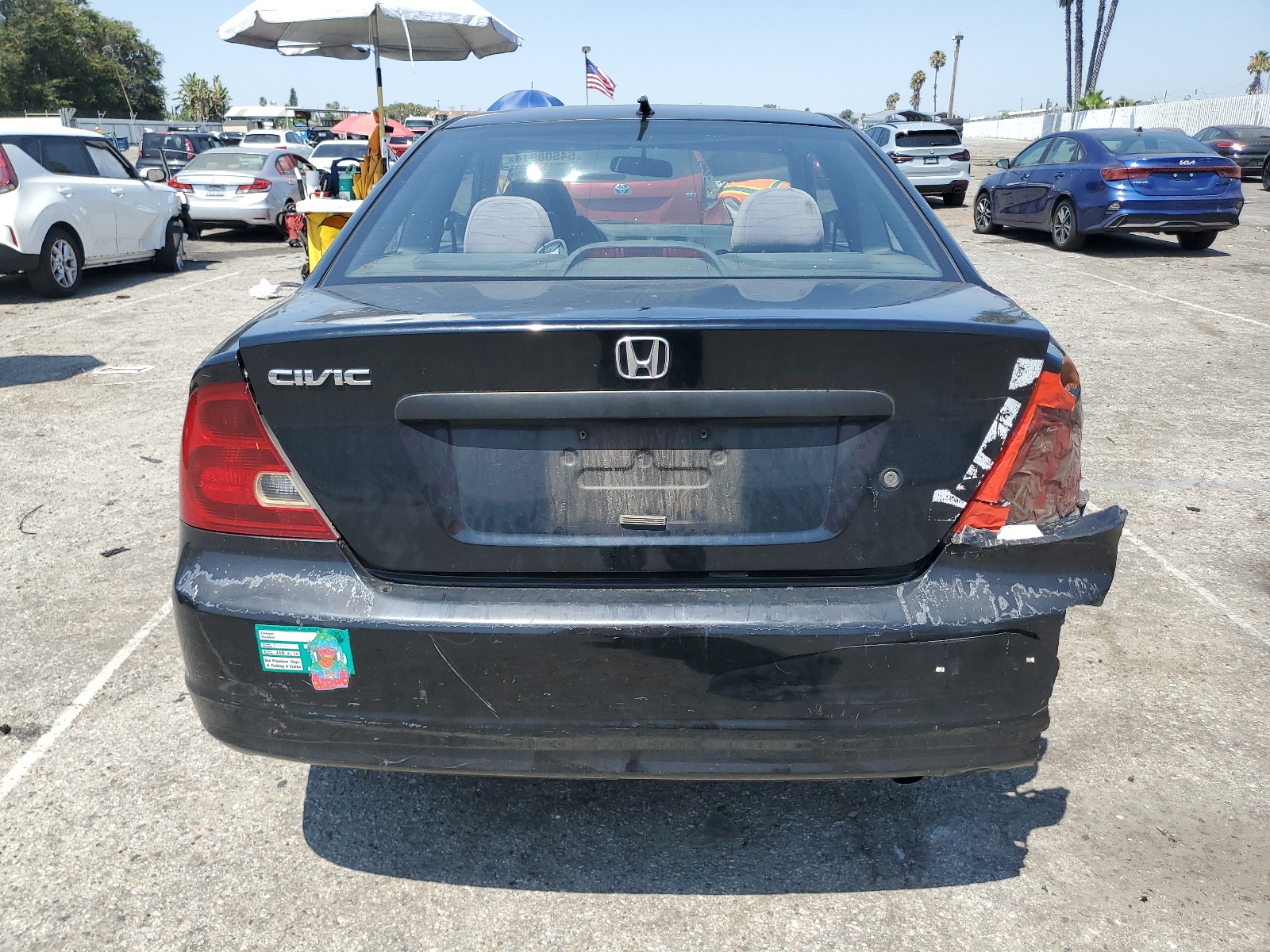 1HGEM22243L074806 2003 Honda Civic Dx