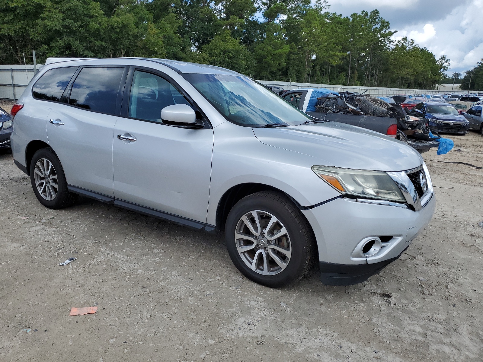 2014 Nissan Pathfinder S vin: 5N1AR2MN7EC622298