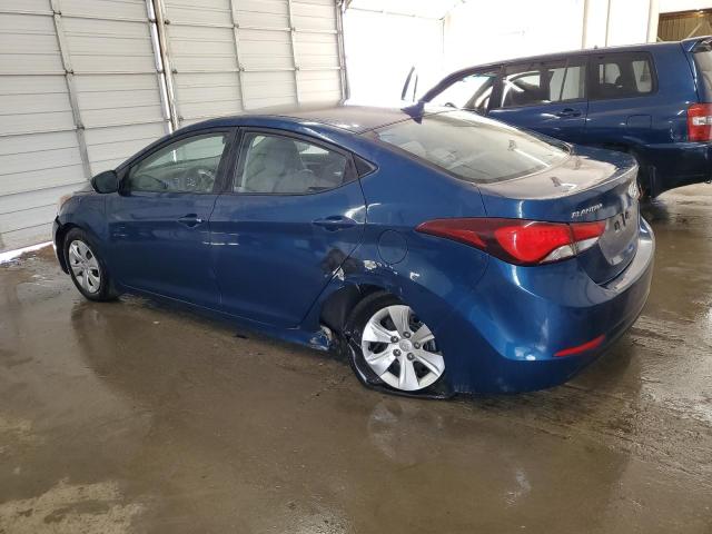  HYUNDAI ELANTRA 2016 Синий