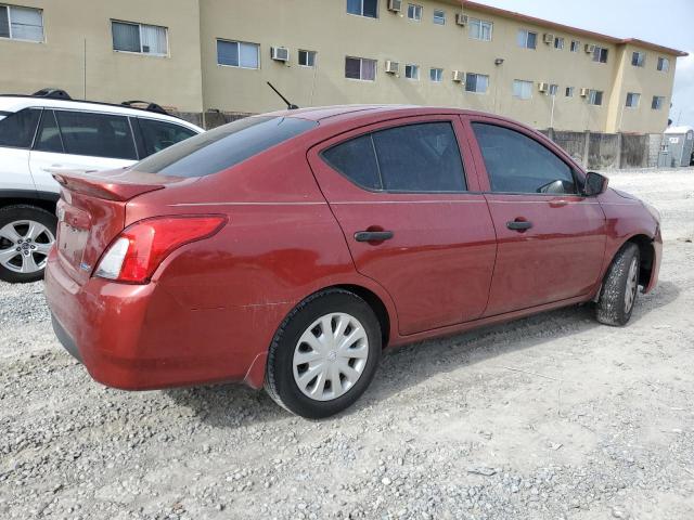  NISSAN VERSA 2016 Красный