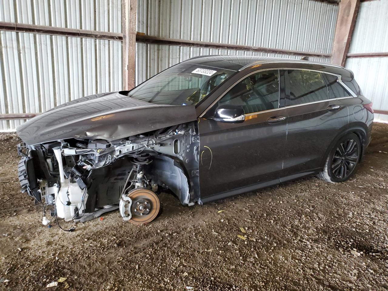 2022 Infiniti Qx50 Luxe VIN: 3PCAJ5BA2NF119987 Lot: 63733224