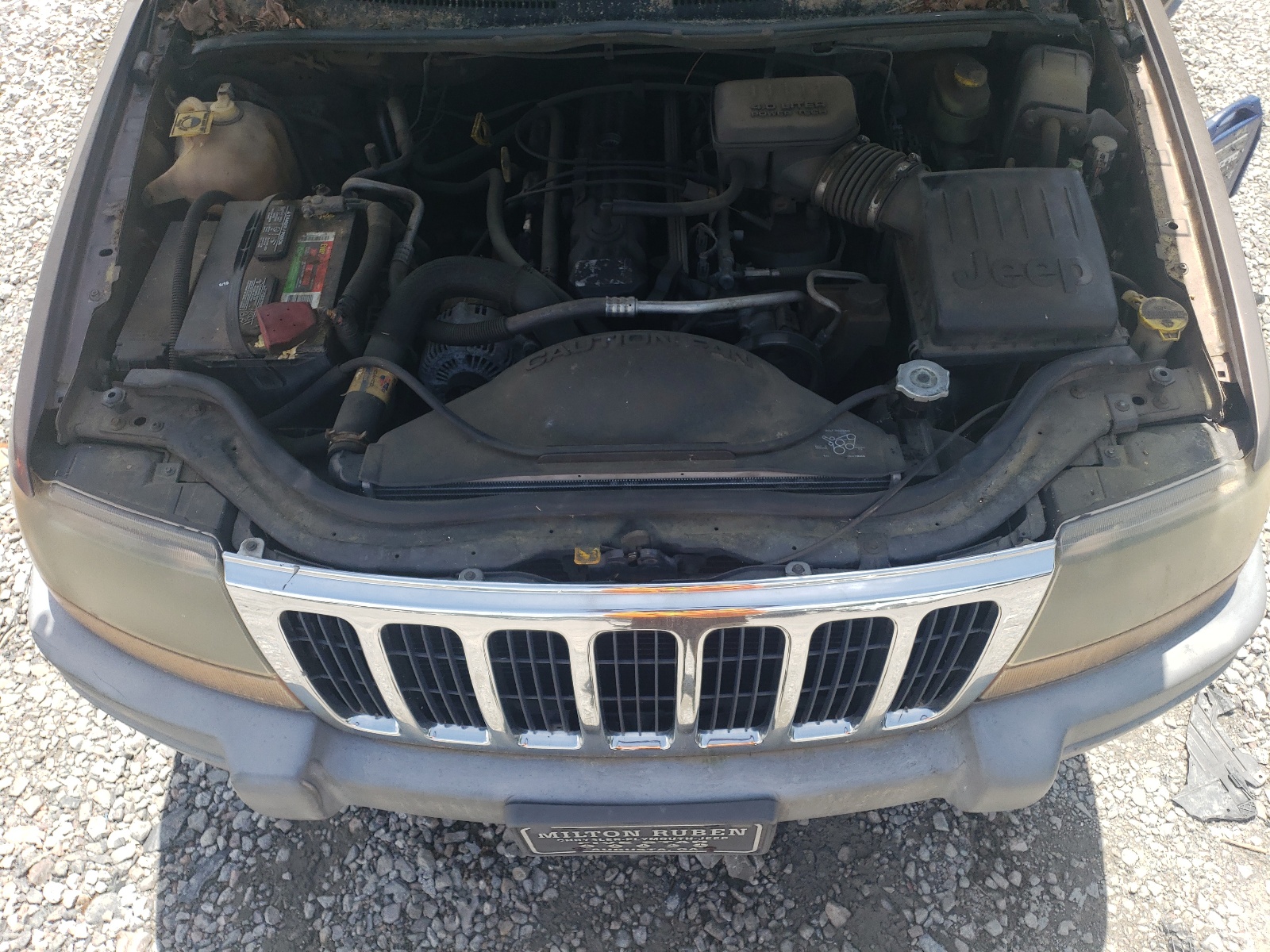 1J4GX48S81C708966 2001 Jeep Grand Cherokee Laredo