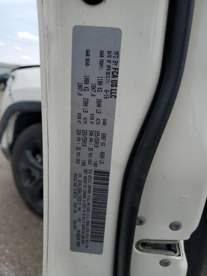 2018 Jeep Compass Latitude VIN: 3C4NJDBB4JT453115 Lot: 63443144