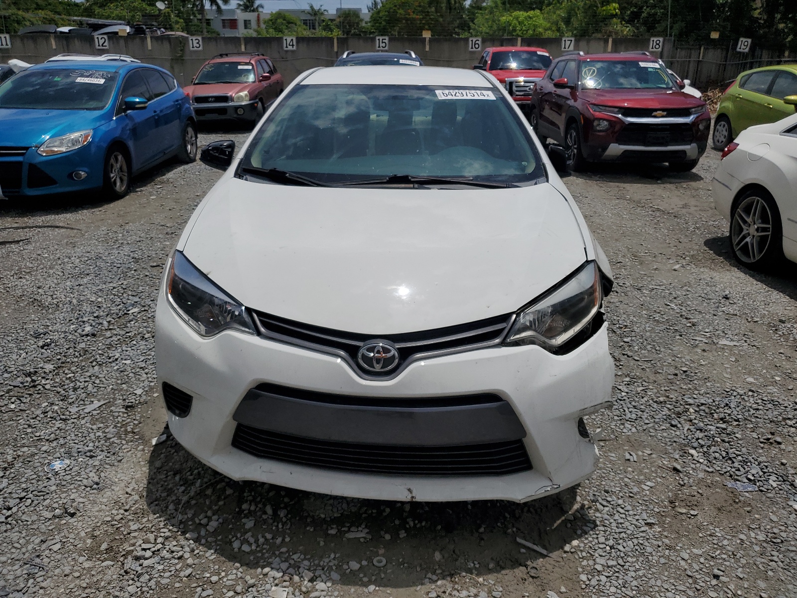 2015 Toyota Corolla L vin: 2T1BURHE8FC471586