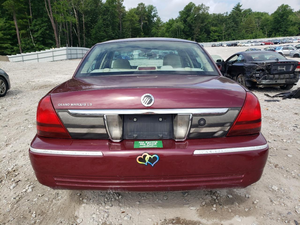 2006 Mercury Grand Marquis Ls VIN: 2MHHM75W26X613553 Lot: 62851614