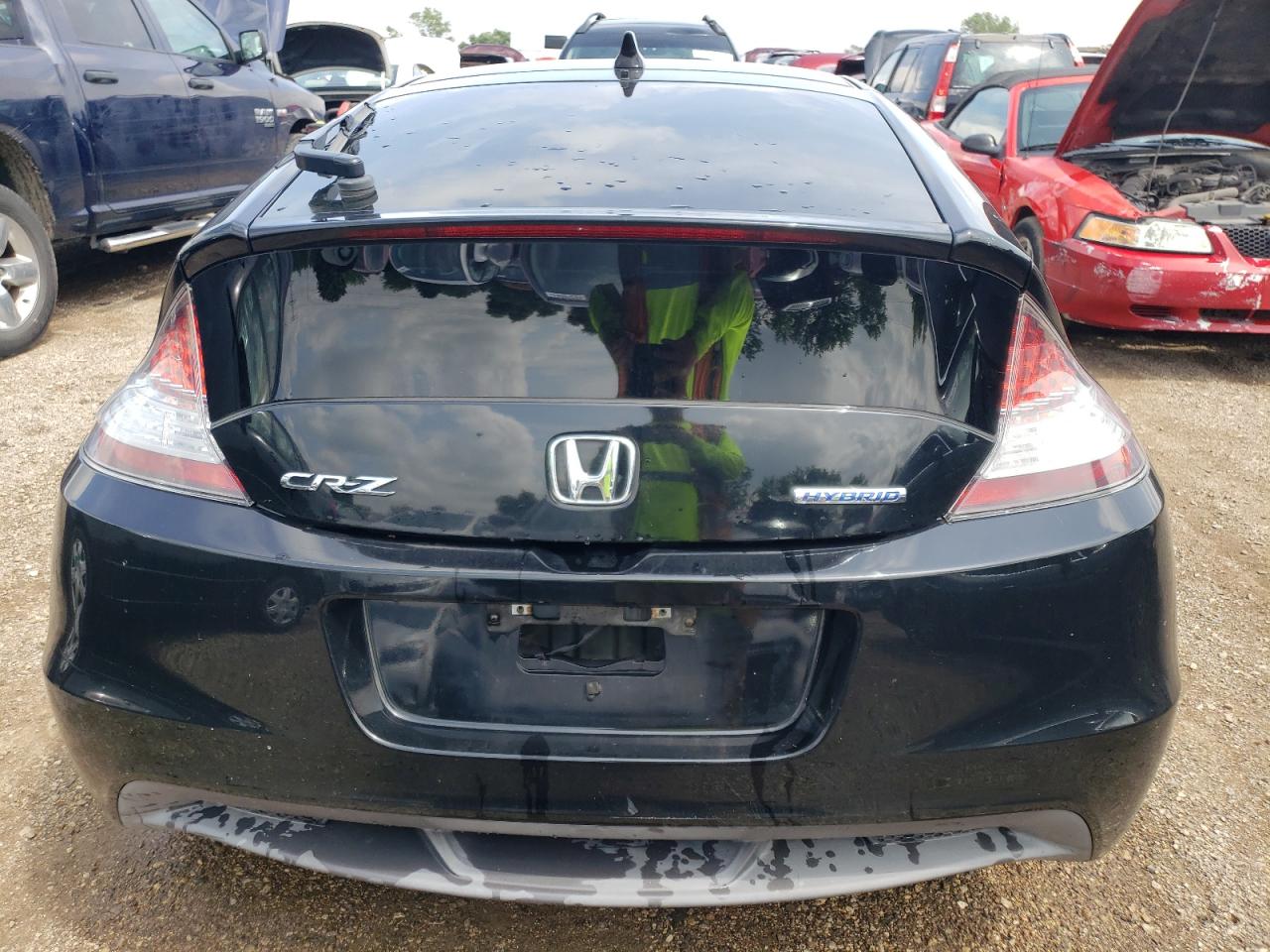 2012 Honda Cr-Z Ex VIN: JHMZF1D66CS003857 Lot: 63527484