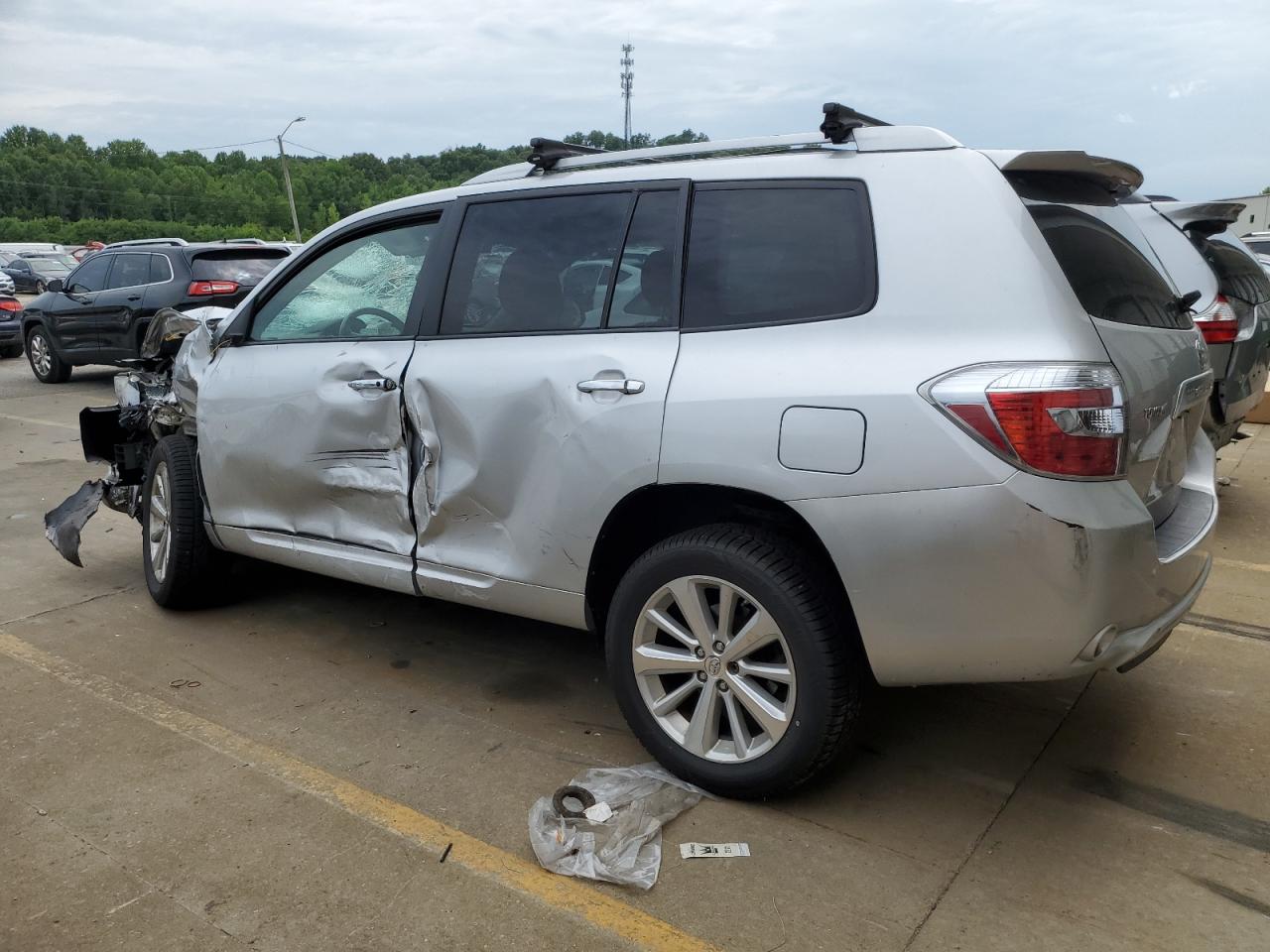 2008 Toyota Highlander Hybrid Limited VIN: JTEEW44AX82025000 Lot: 63138044