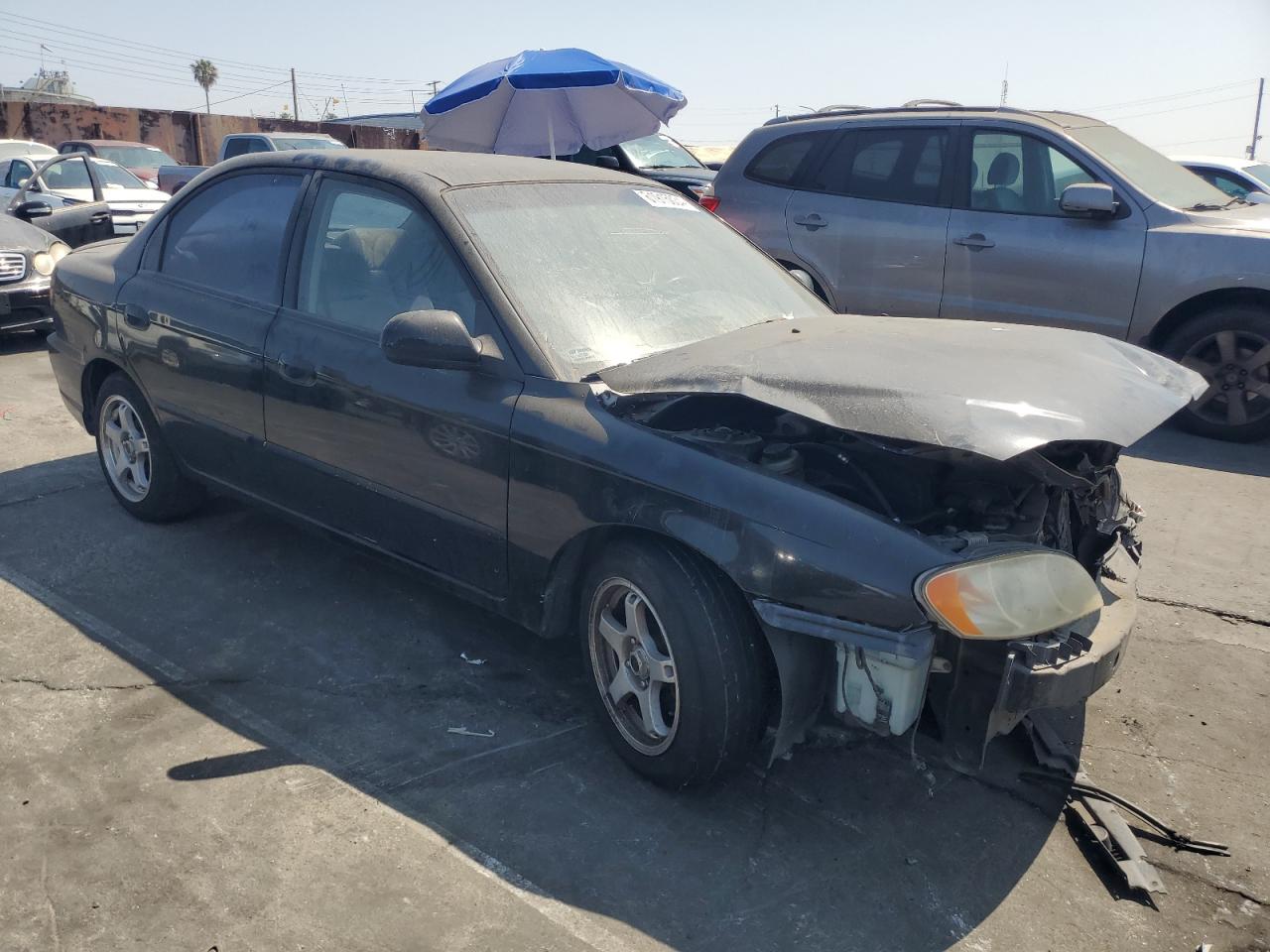 2004 Kia Spectra Base VIN: KNAFB121645313639 Lot: 61915034