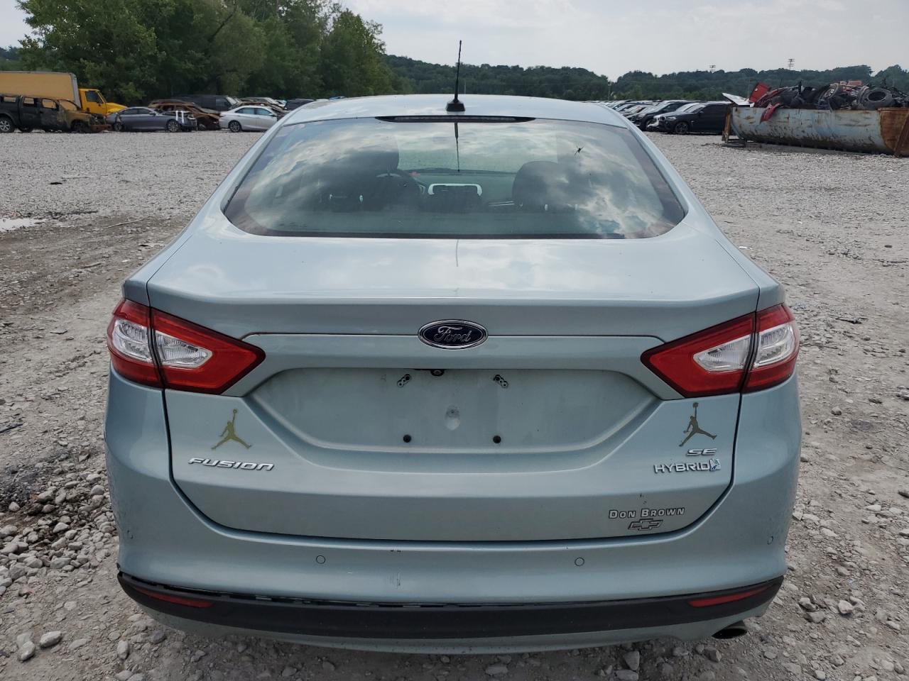 2014 Ford Fusion Se Hybrid VIN: 3FA6P0LU7ER140984 Lot: 62533344