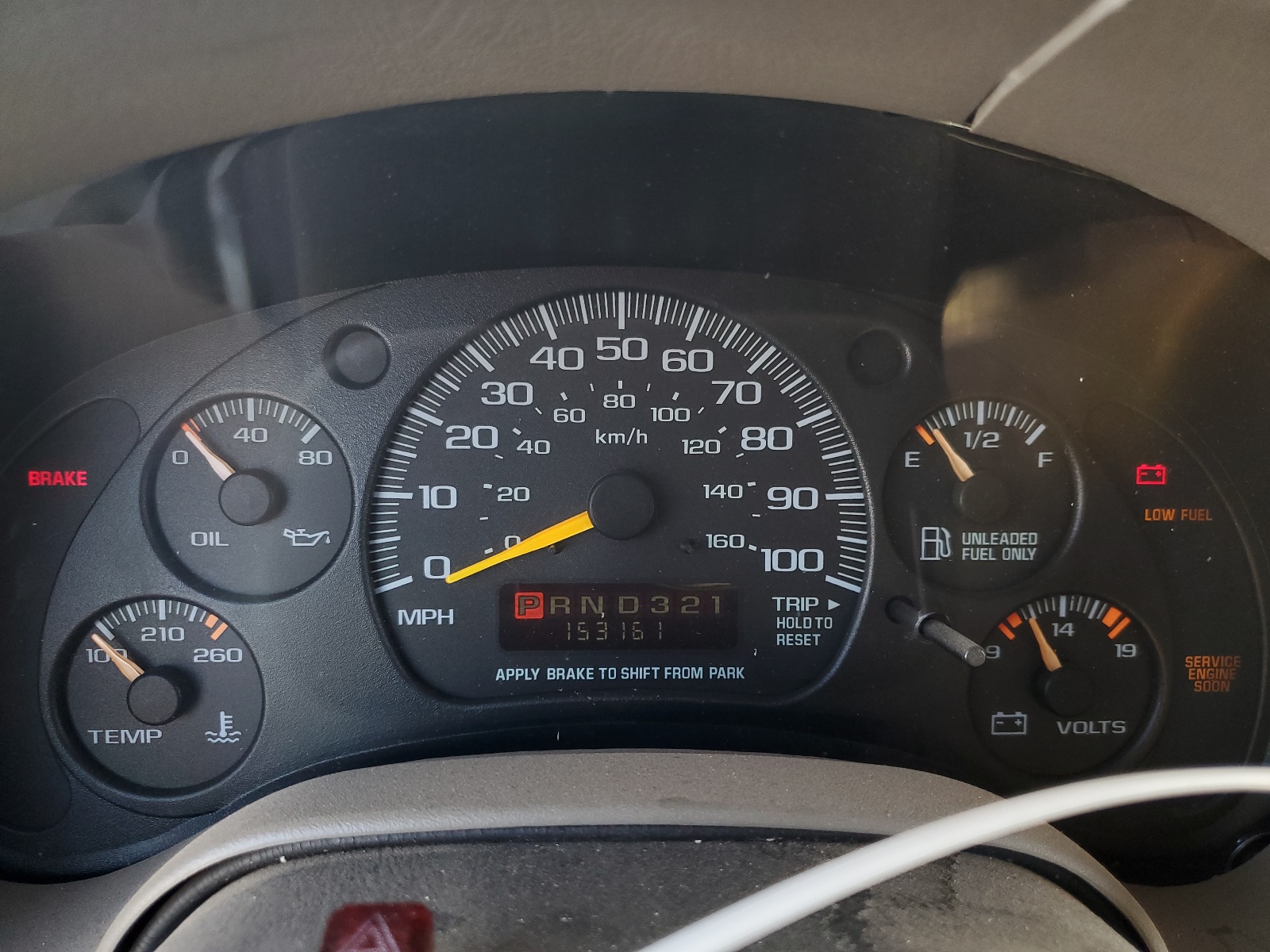 1GNDM19W4YB153488 2000 Chevrolet Astro