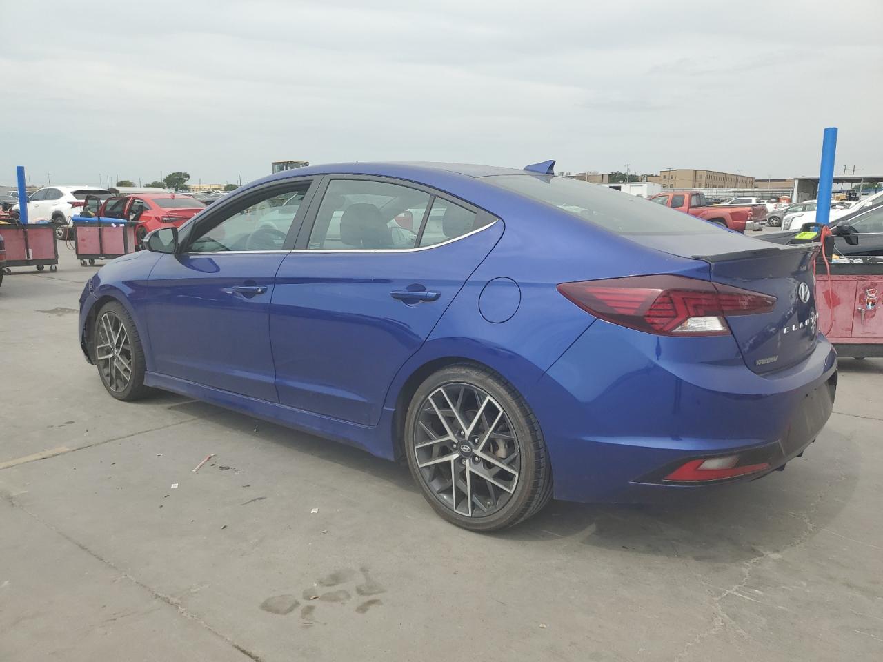 2019 Hyundai Elantra Sport VIN: KMHD04LB9KU842610 Lot: 62642344