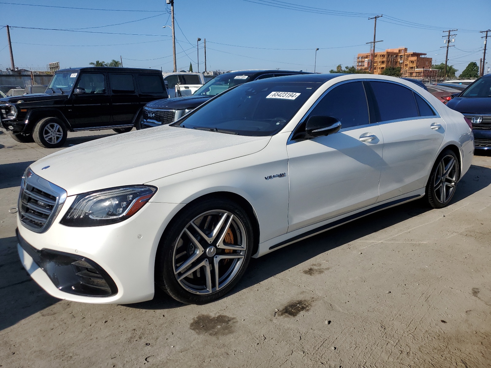 2019 Mercedes-Benz S 63 Amg 4Matic vin: WDDUG8JB0KA440086