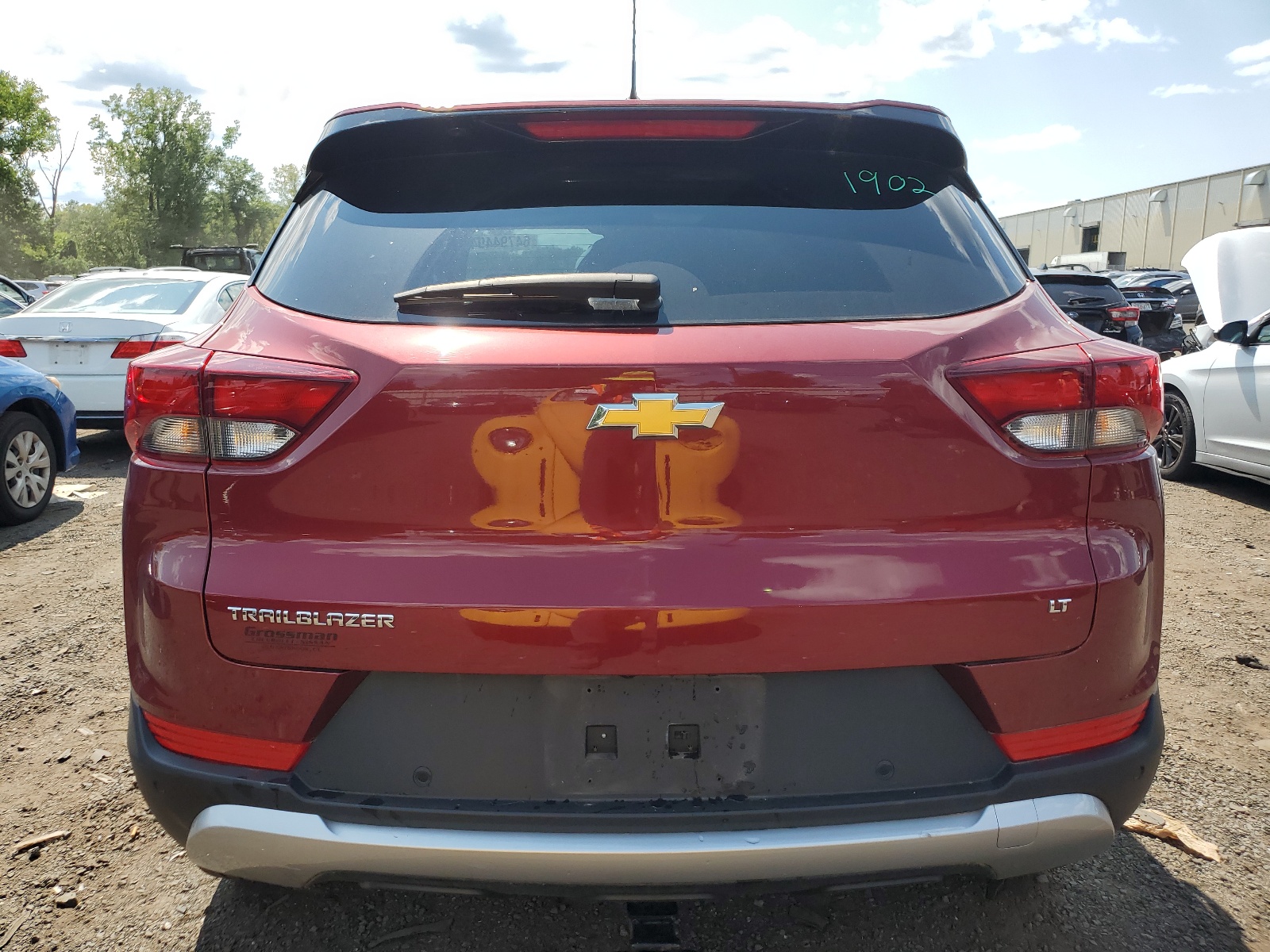 KL79MPSL1NB129000 2022 Chevrolet Trailblazer Lt