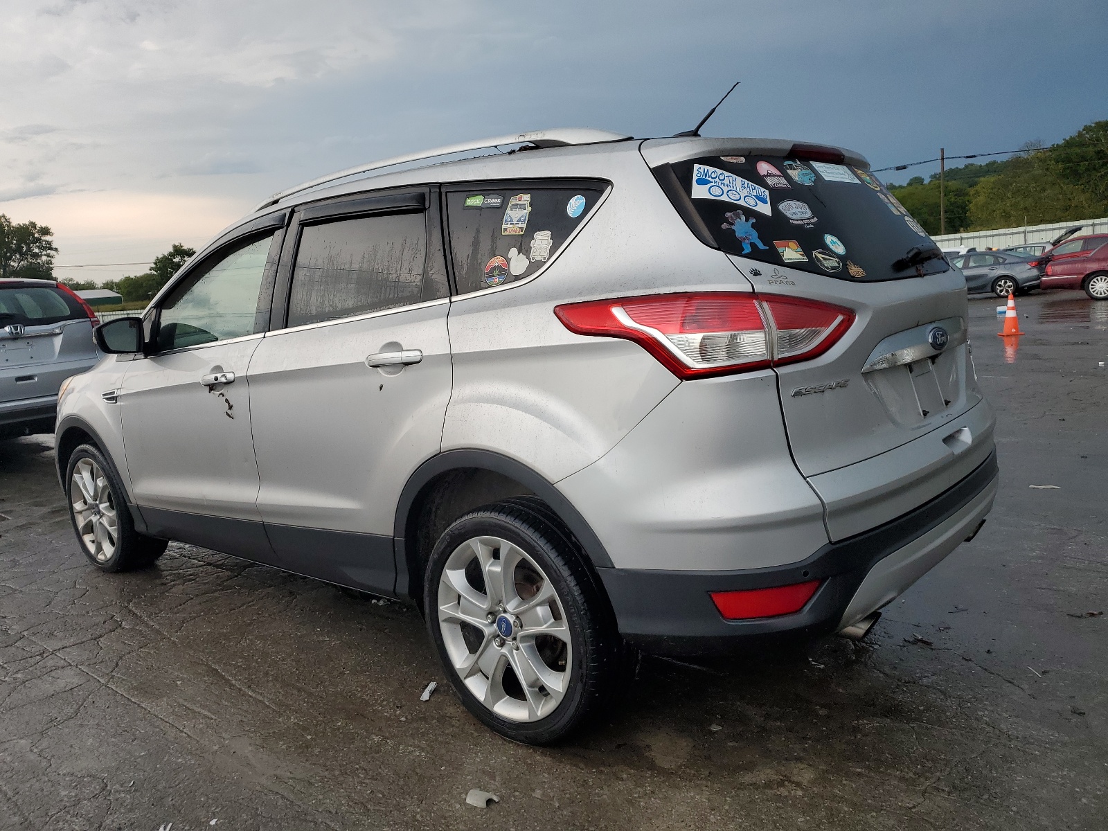 2015 Ford Escape Titanium vin: 1FMCU0JX6FUA24104