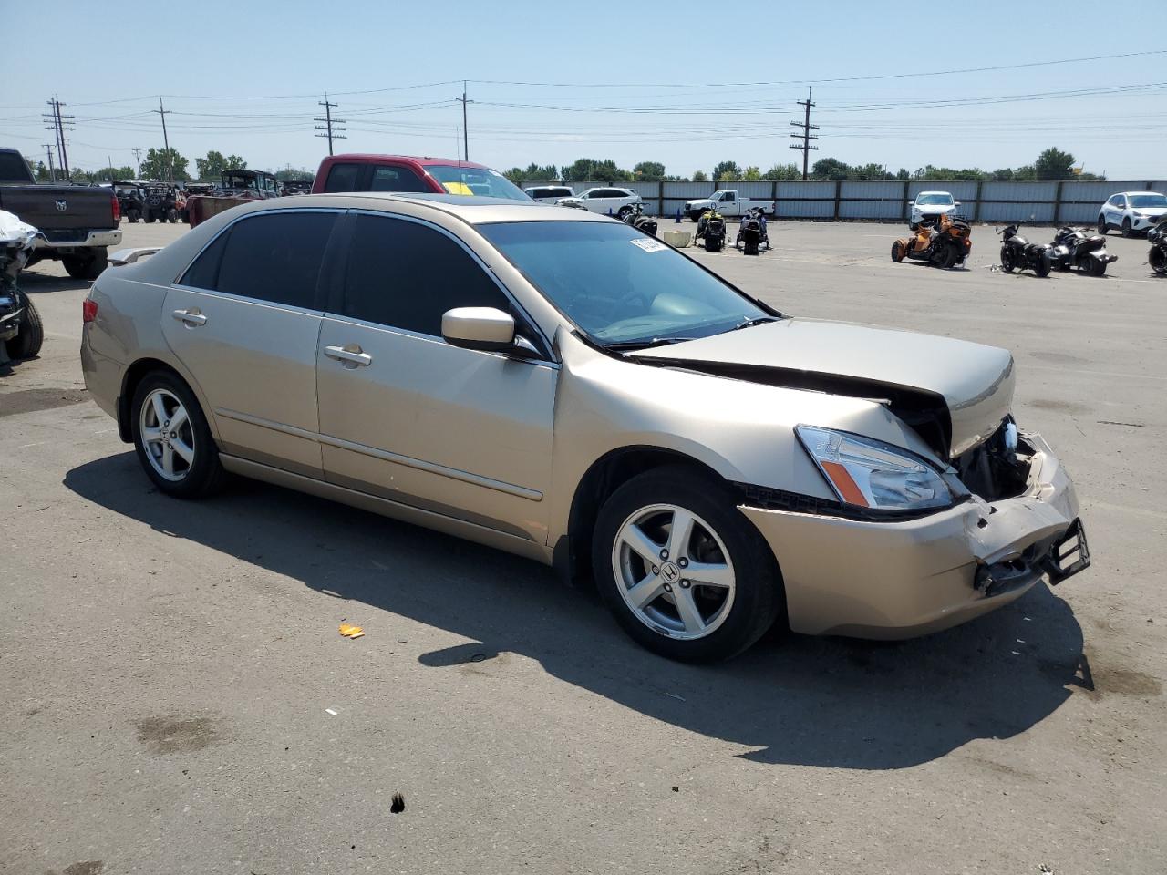 2005 Honda Accord Ex VIN: 1HGCM56735A019678 Lot: 62122664