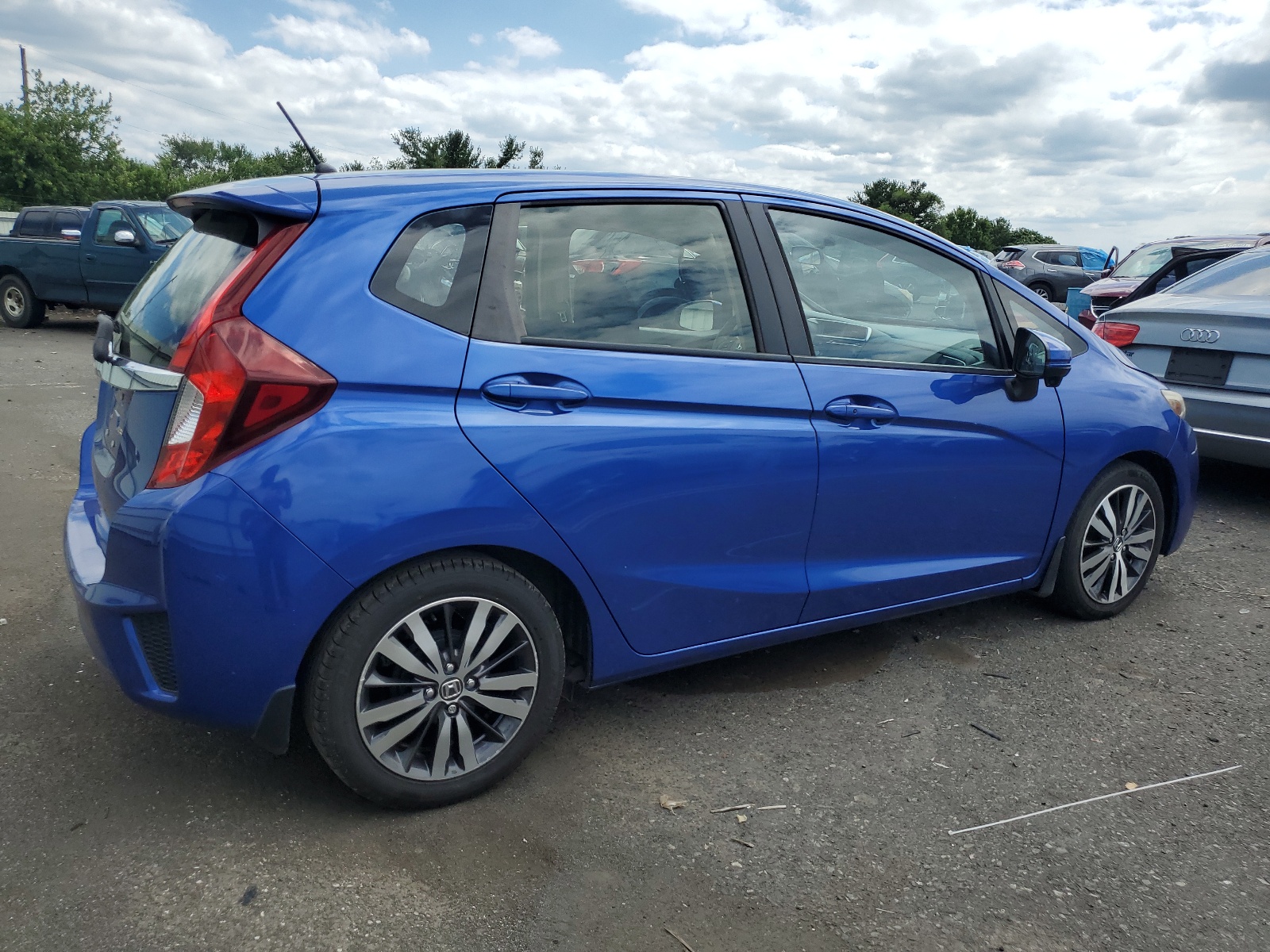 2016 Honda Fit Ex vin: JHMGK5H77GX004330