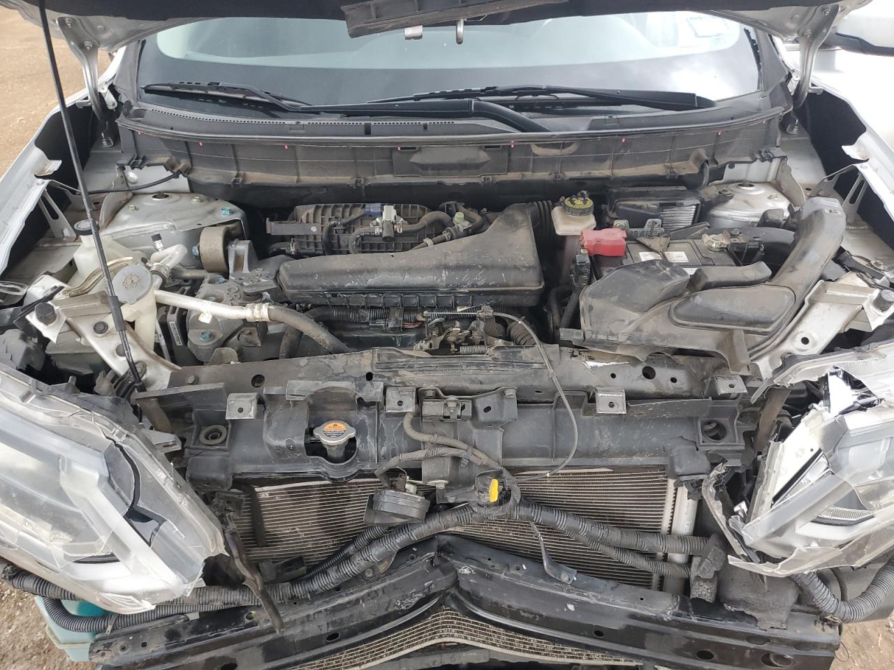 2017 Nissan Rogue S VIN: KNMAT2MT8HP519876 Lot: 64382654