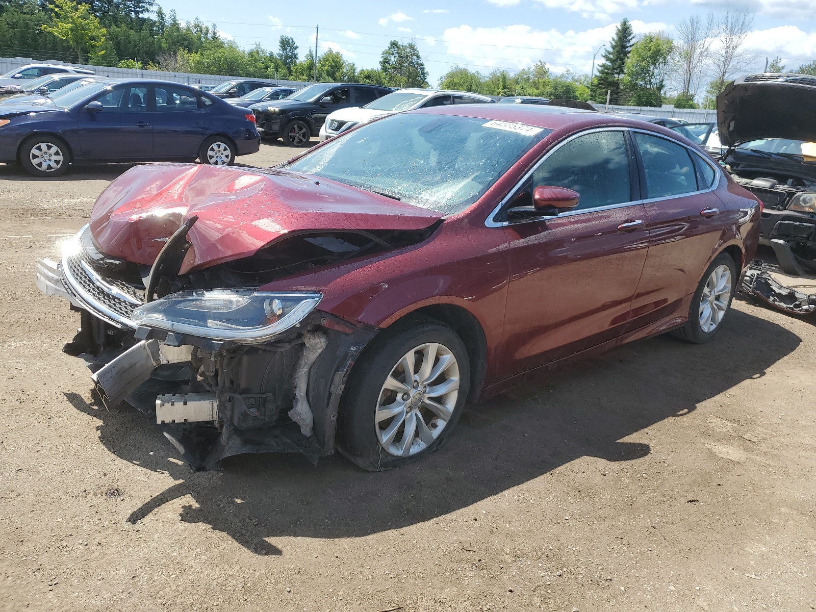 1C3CCCCG5FN598178 2015 Chrysler 200 C