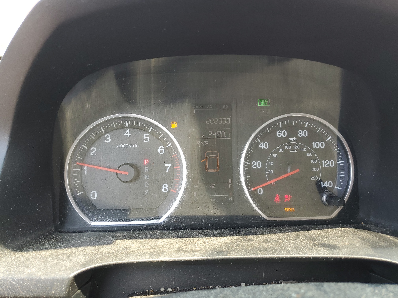 JHLRE48717C123710 2007 Honda Cr-V Exl